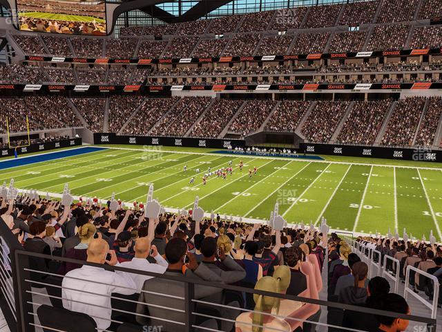 Seating view for Allegiant Stadium Section West Suite 1015