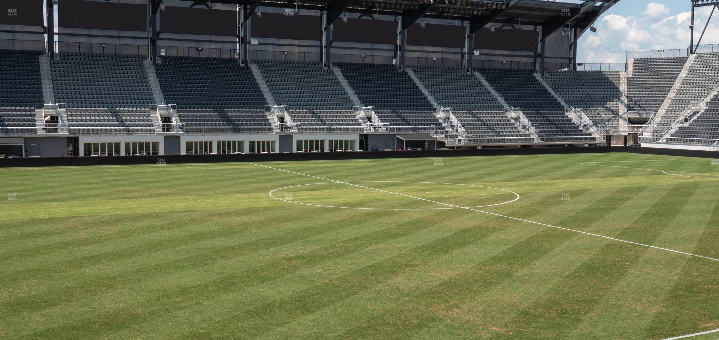 Seating view for Audi Field Section Club 7