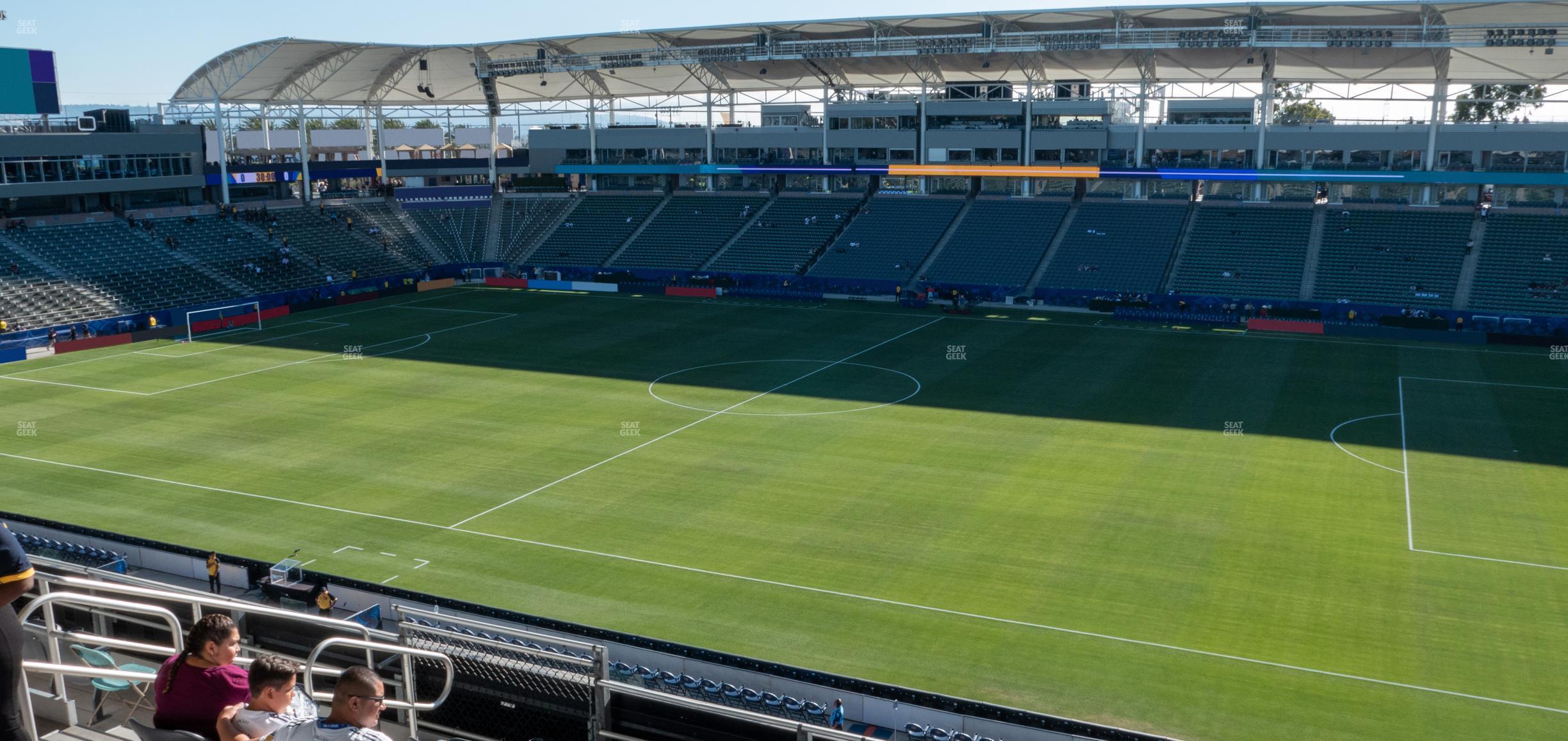 Seating view for Dignity Health Sports Park Section 229