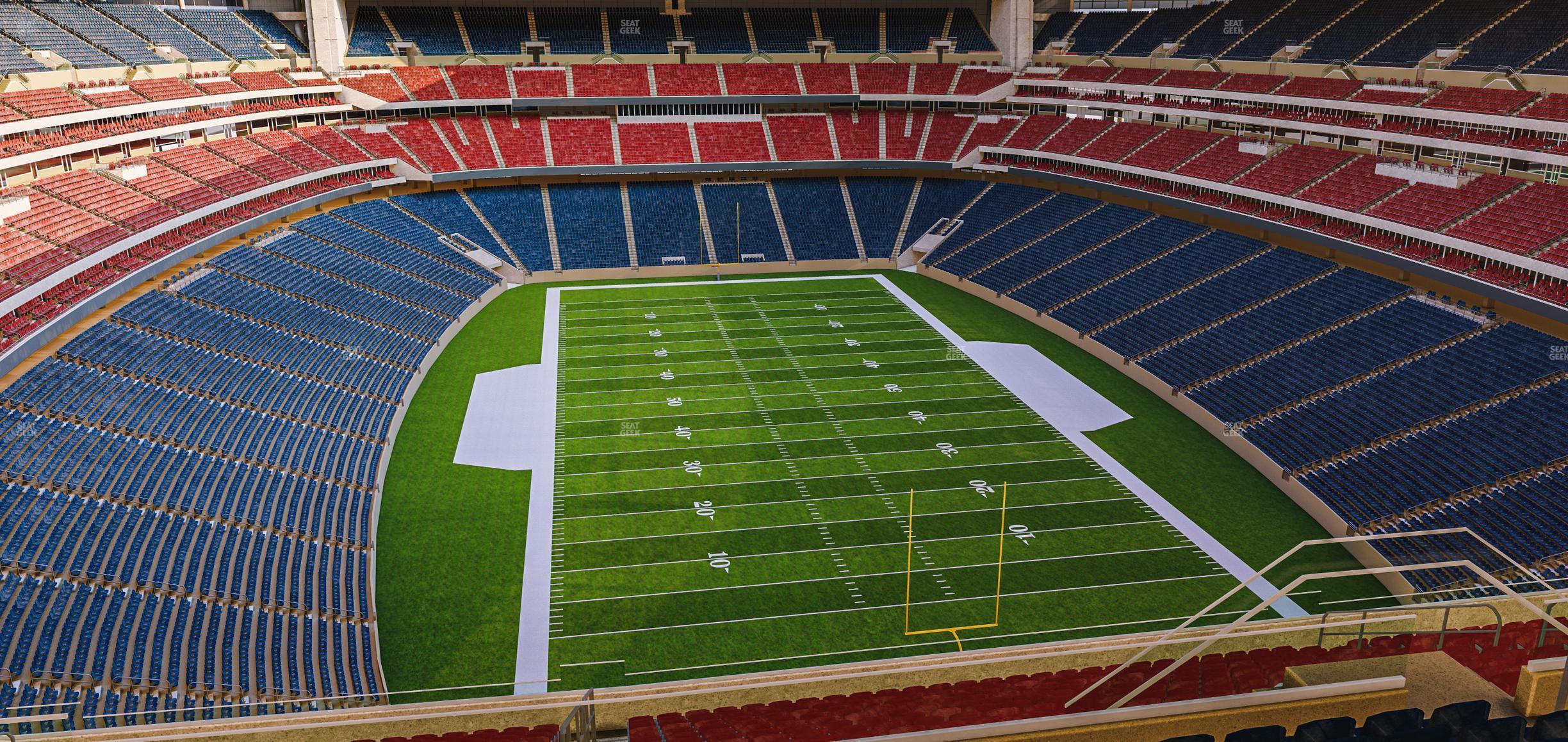 Seating view for NRG Stadium Section 649