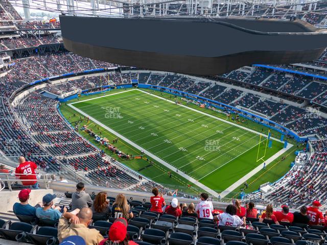 Seating view for SoFi Stadium Section 548