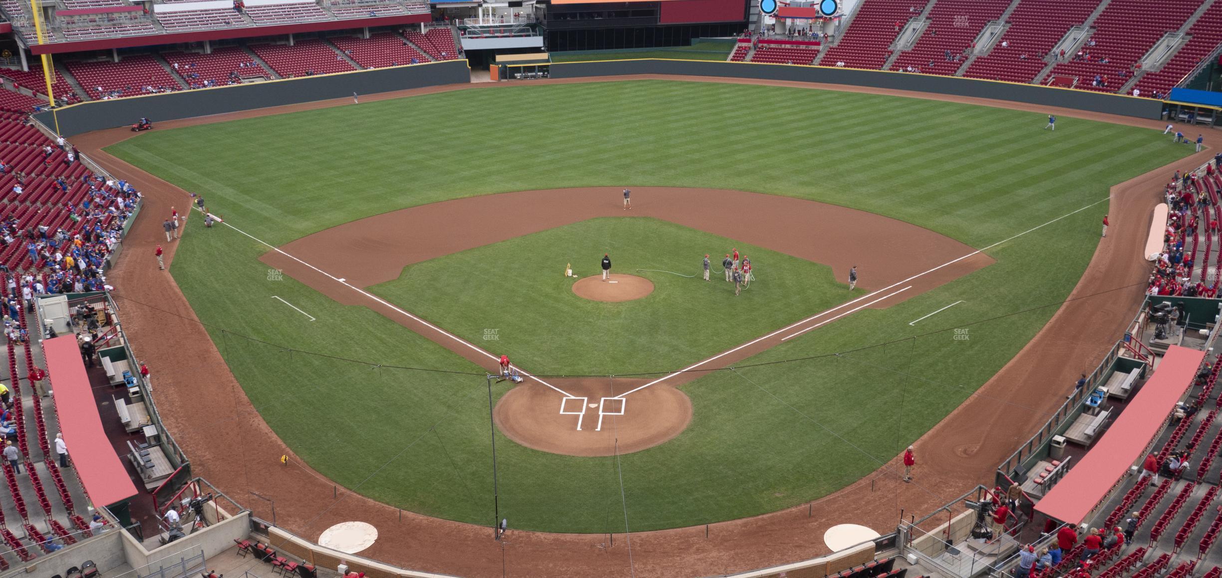 Seating view for Great American Ball Park Section 424