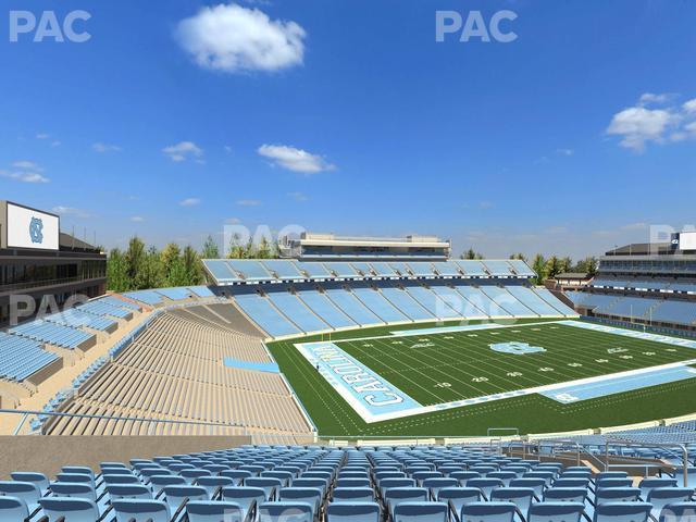 Seating view for Kenan Memorial Stadium Section 219