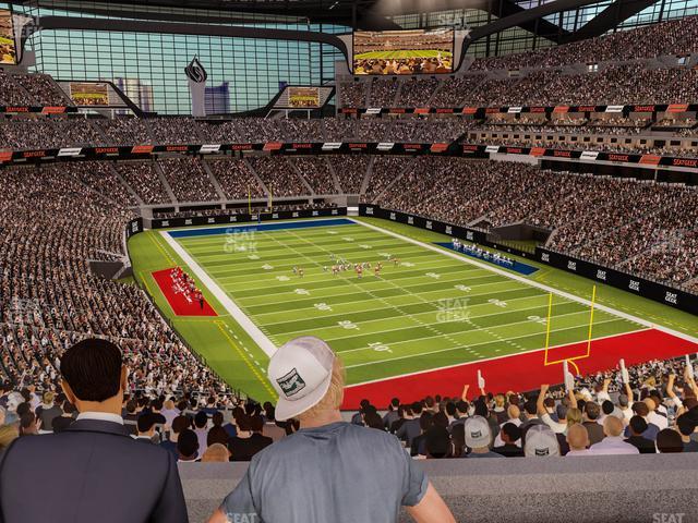 Seating view for Allegiant Stadium Section East Suite 2001