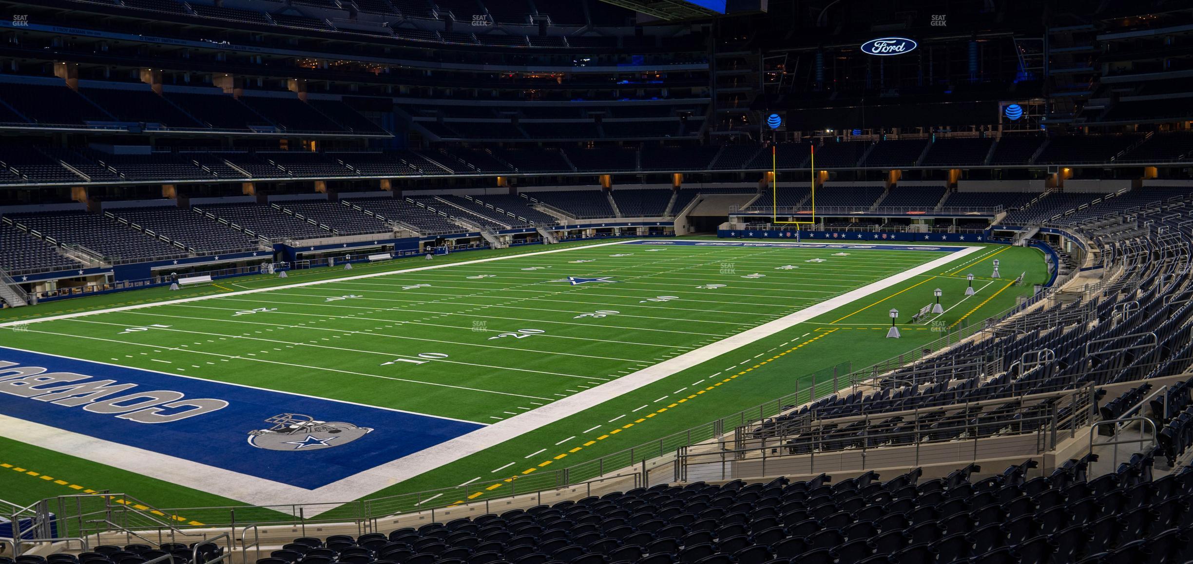 Seating view for AT&T Stadium Section Hall Of Fame Suite 234