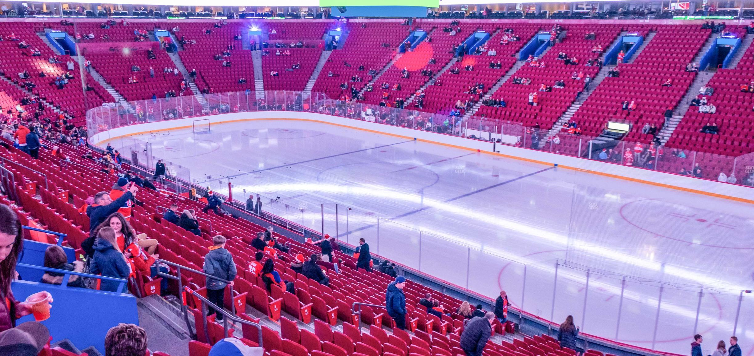 Seating view for Centre Bell Section 122