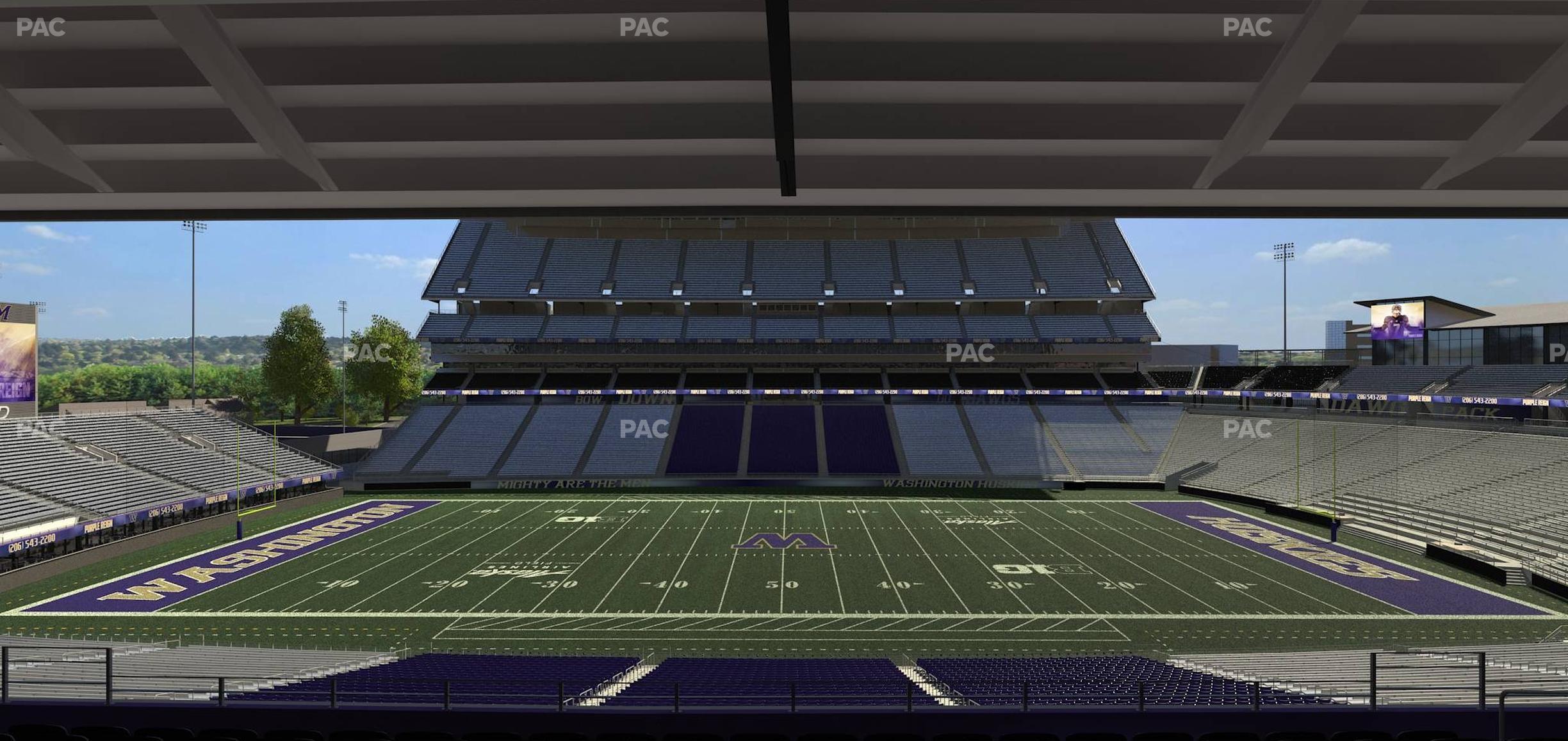 Seating view for Husky Stadium Section 229