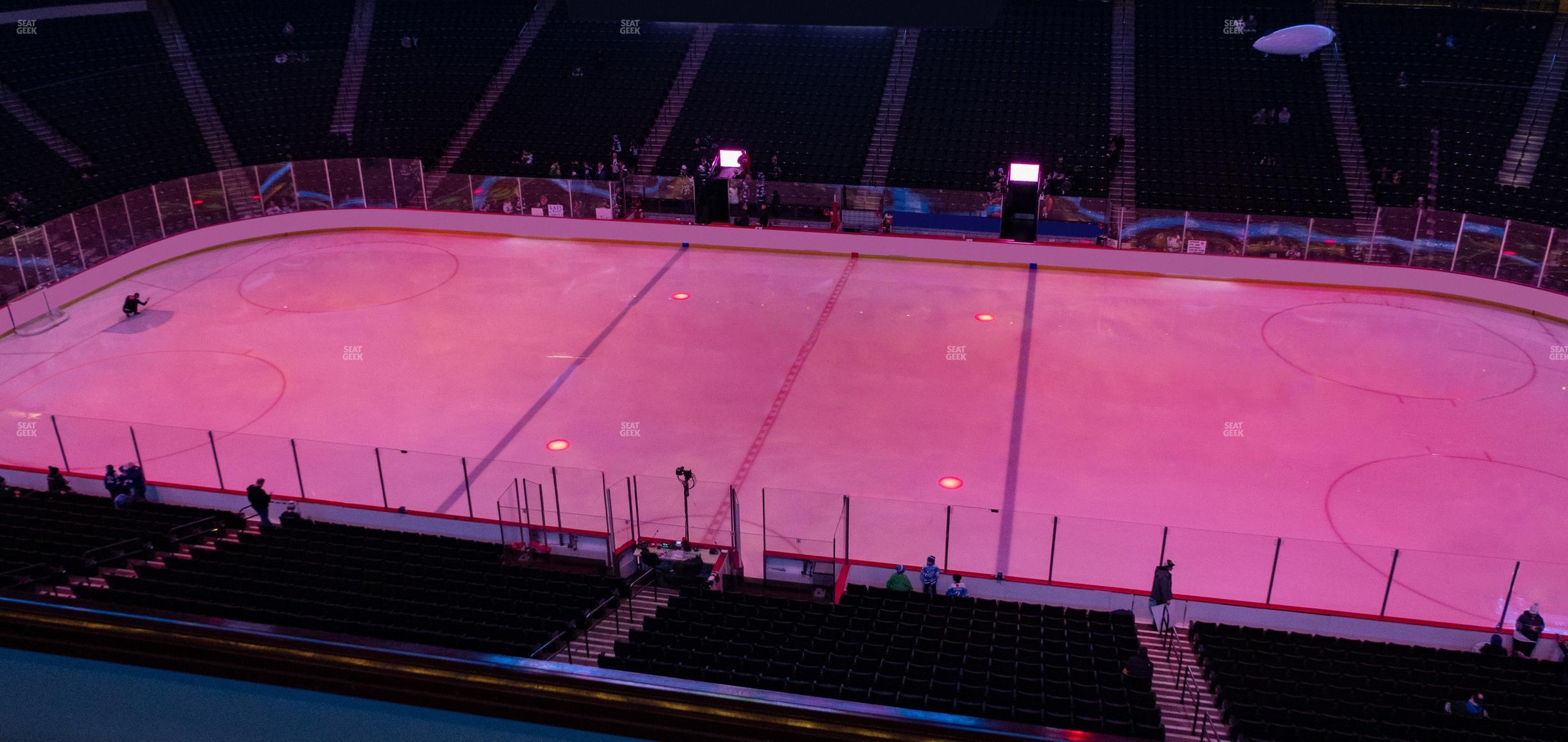 Seating view for Xcel Energy Center Section Club 5