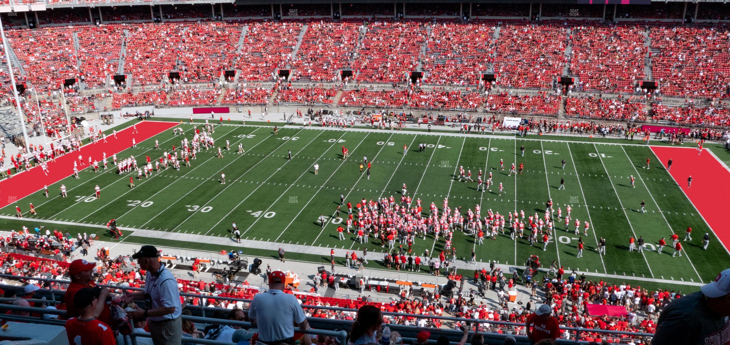 Seating view for Ohio Stadium Section 23 C