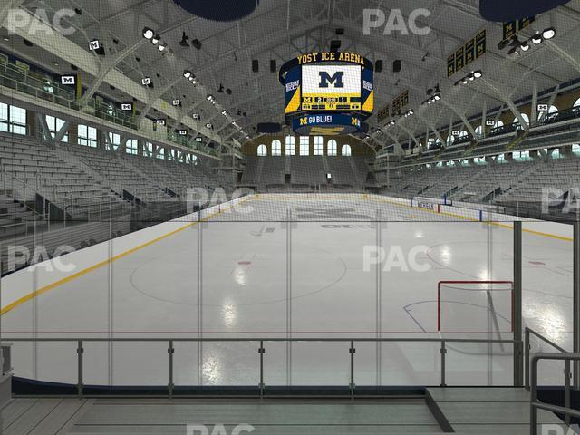 Seating view for Yost Arena Section 11