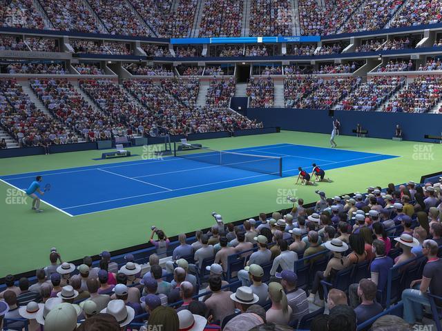 Seating view for Arthur Ashe Stadium Section 11