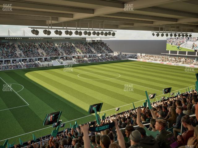 Seating view for CPKC Stadium Section 231