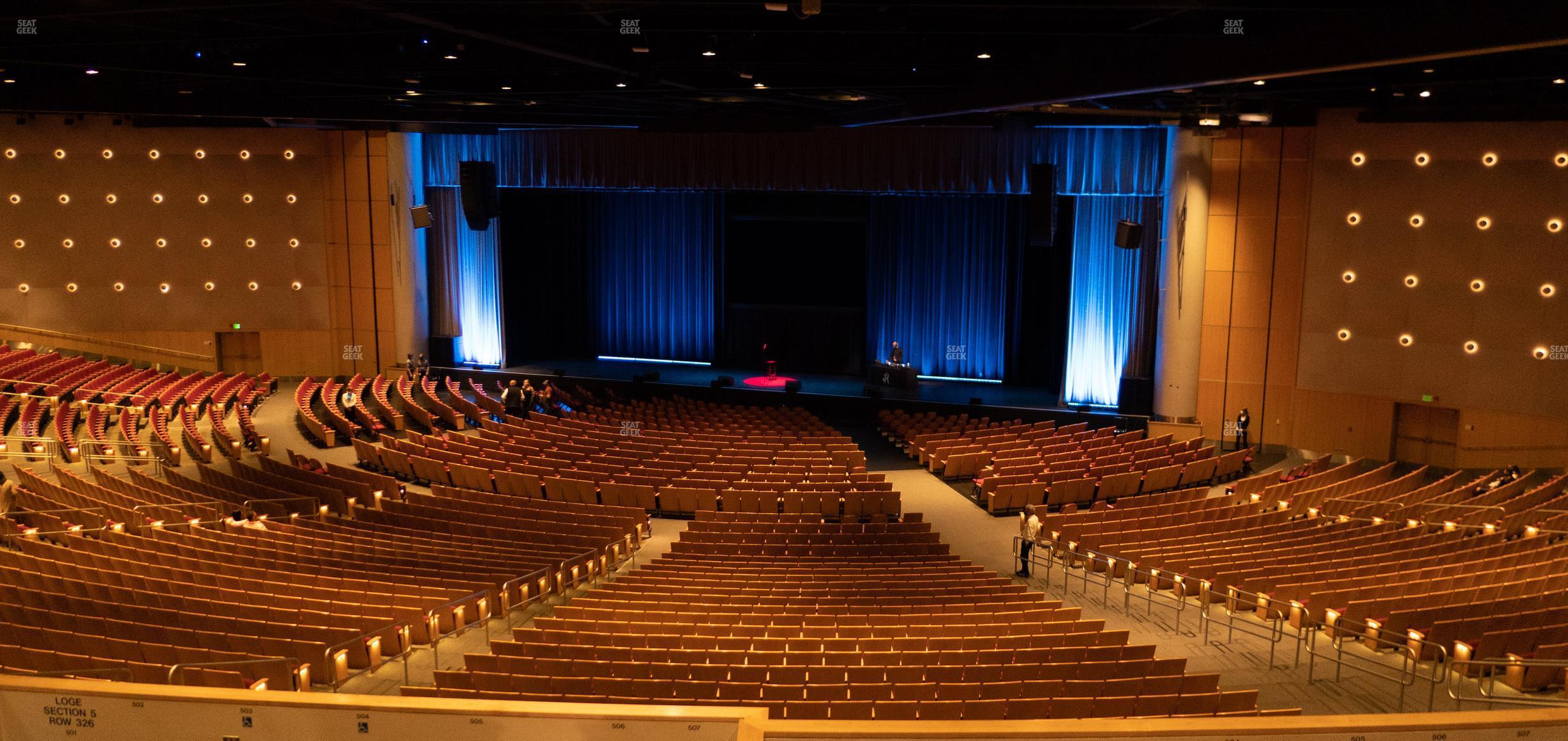 Seating view for Bellco Theatre Section Balcony 5