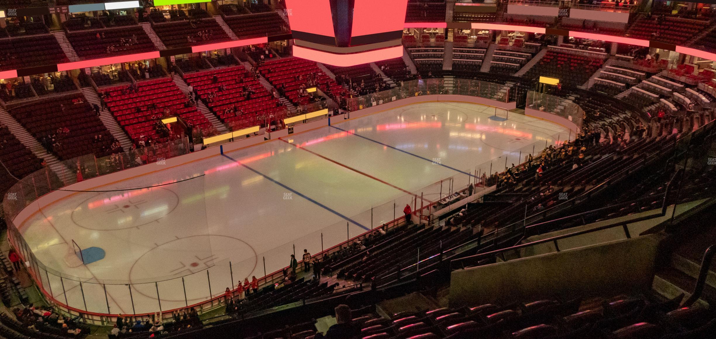 Seating view for Canadian Tire Centre Section 325