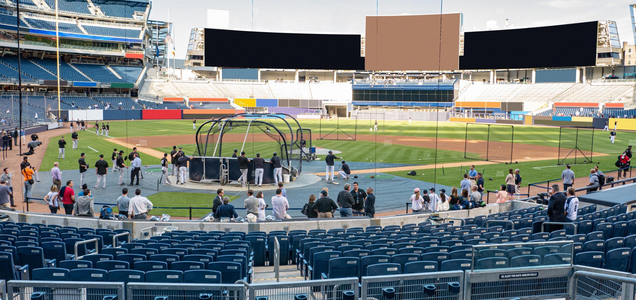 Seating view for Yankee Stadium Section Field Mvp 119