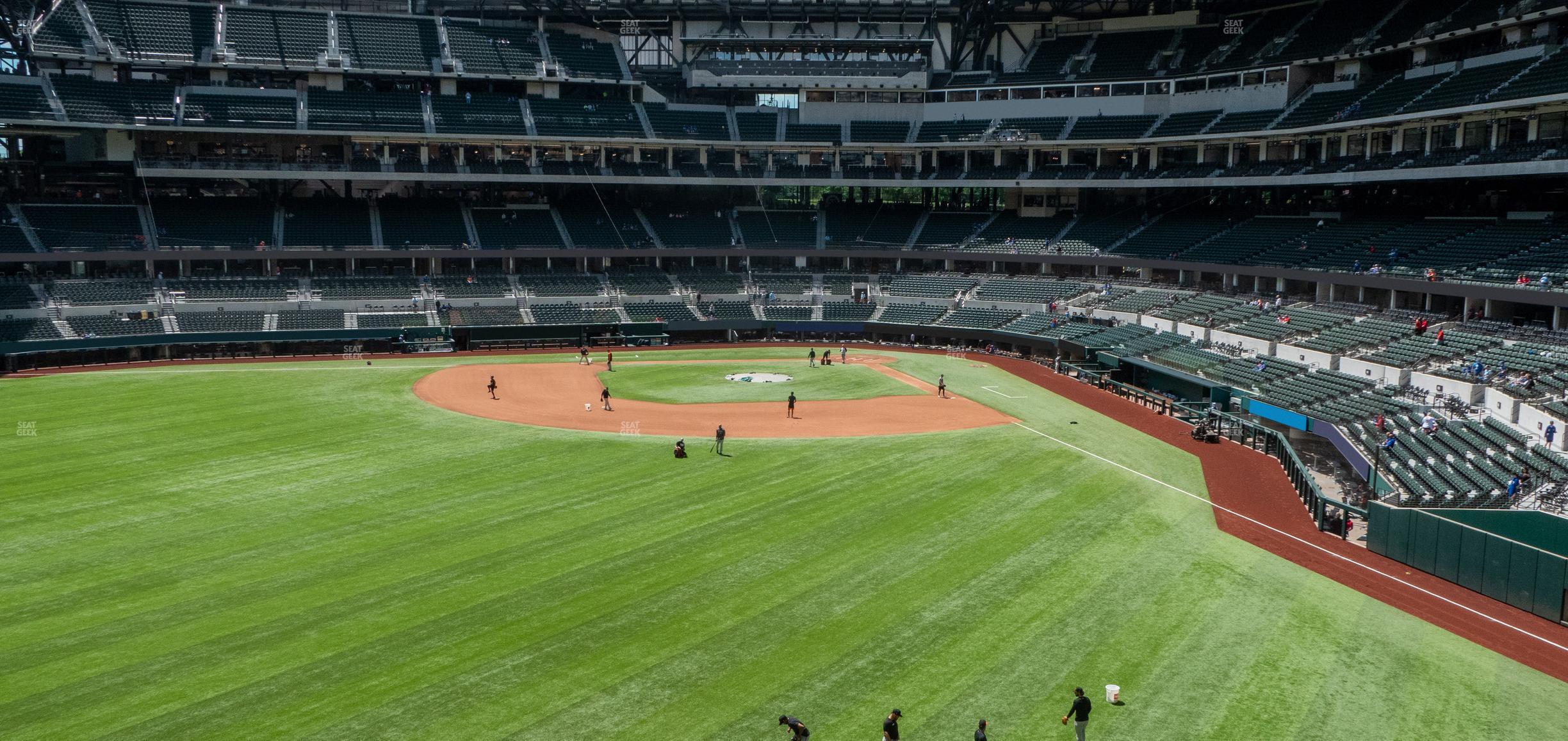 Seating view for Globe Life Field Section 139