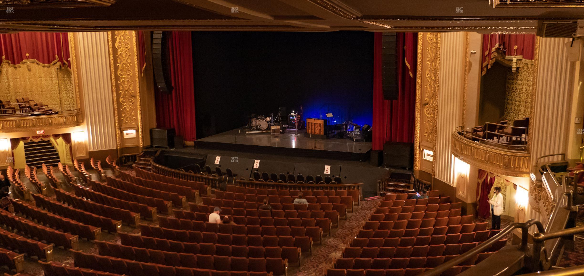 Seating view for Orpheum Theatre - Memphis Section Mezzanine Right