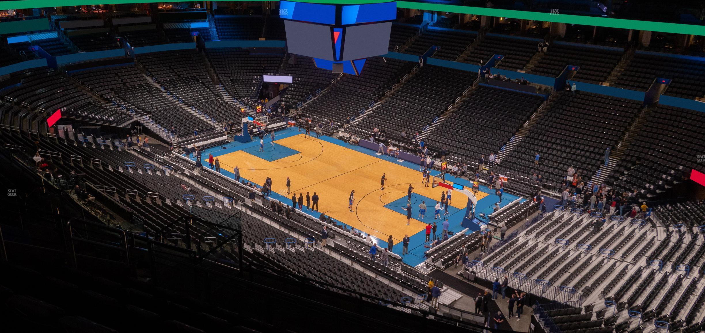 Seating view for Paycom Center Section 305