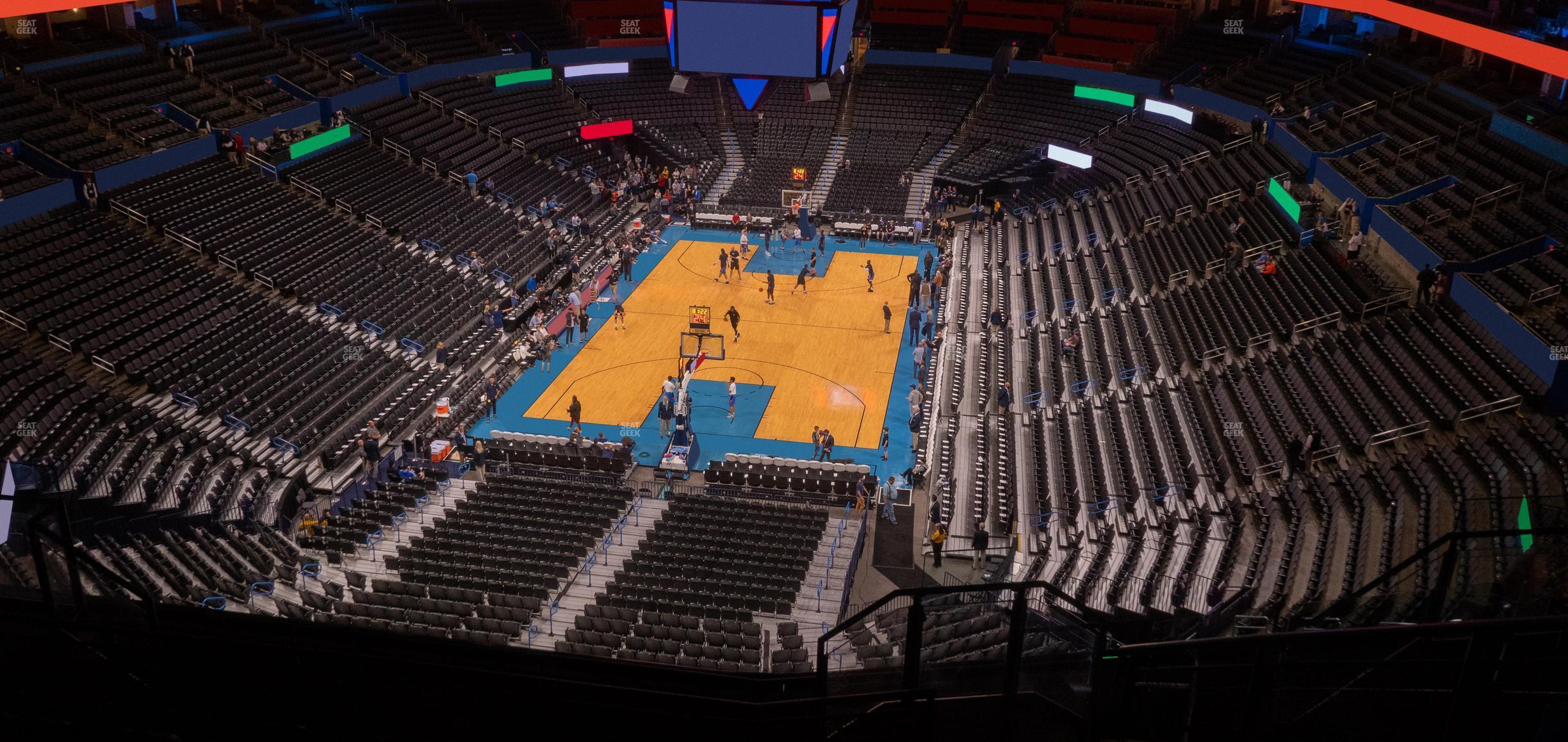 Seating view for Paycom Center Section 315