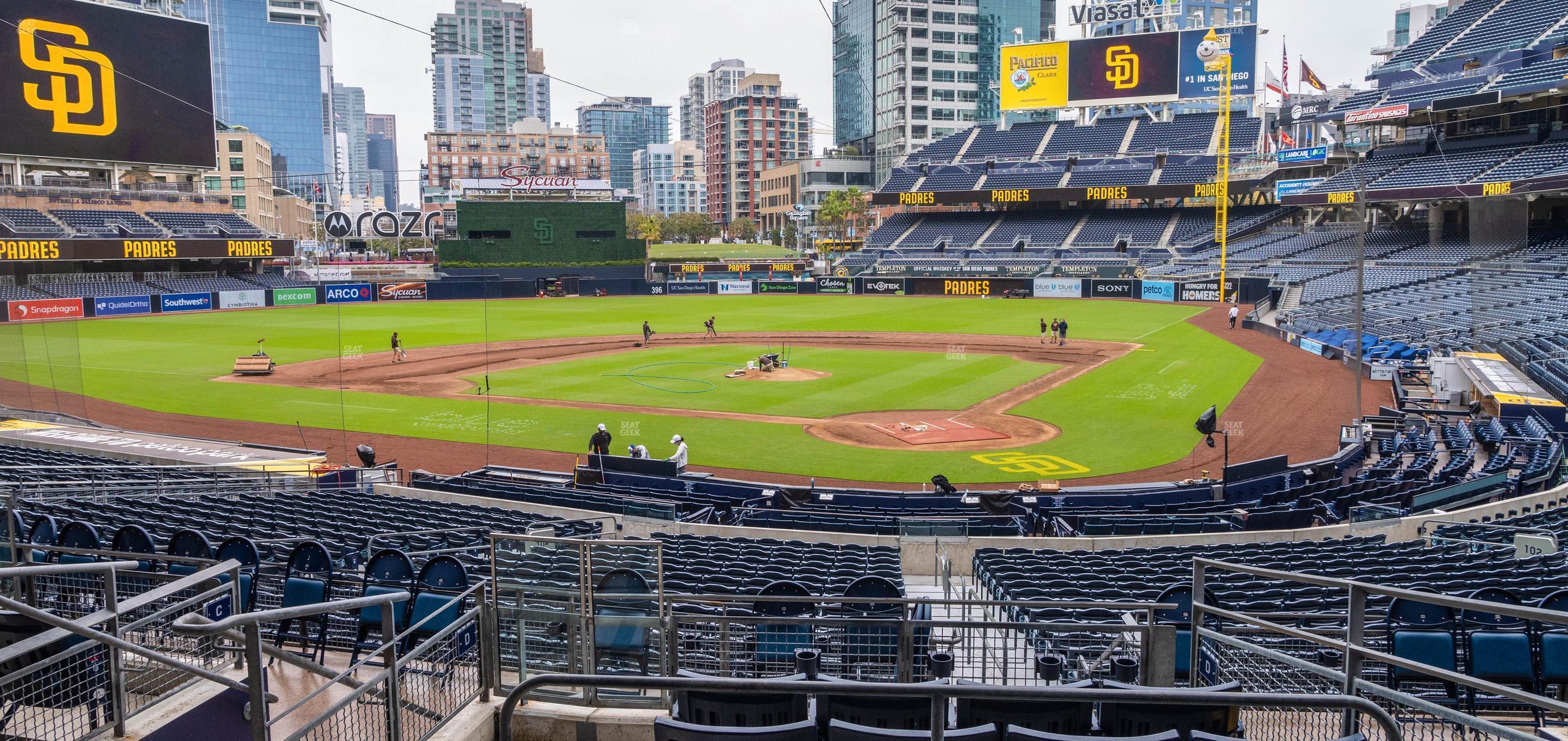 Seating view for Petco Park Section Premier Club D