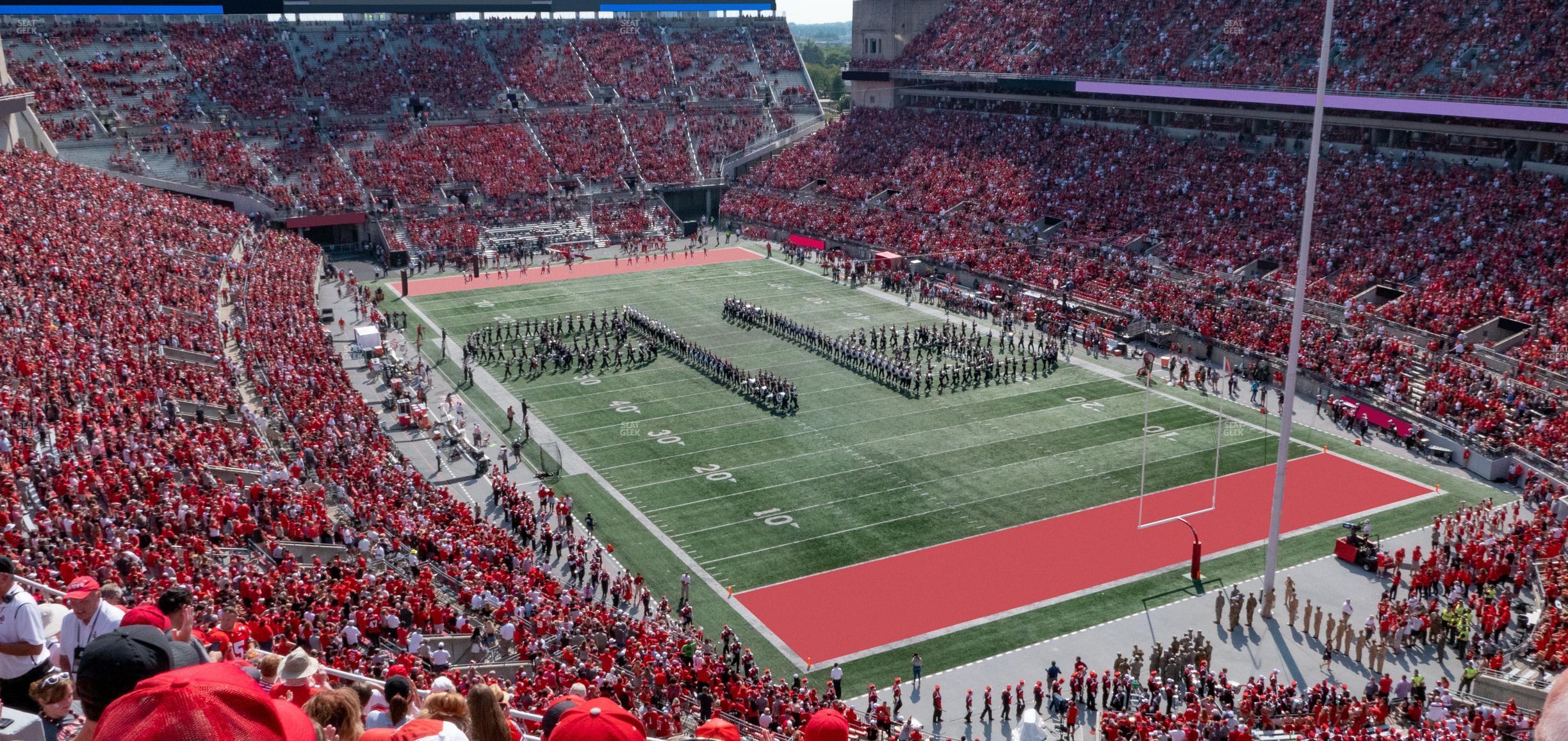 Seating view for Ohio Stadium Section 8 C