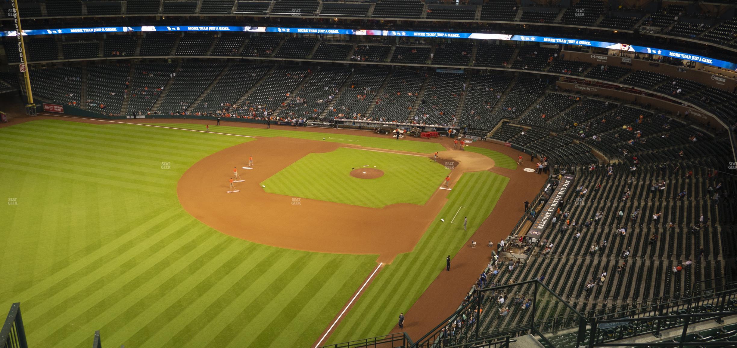 Seating view for Minute Maid Park Section 405