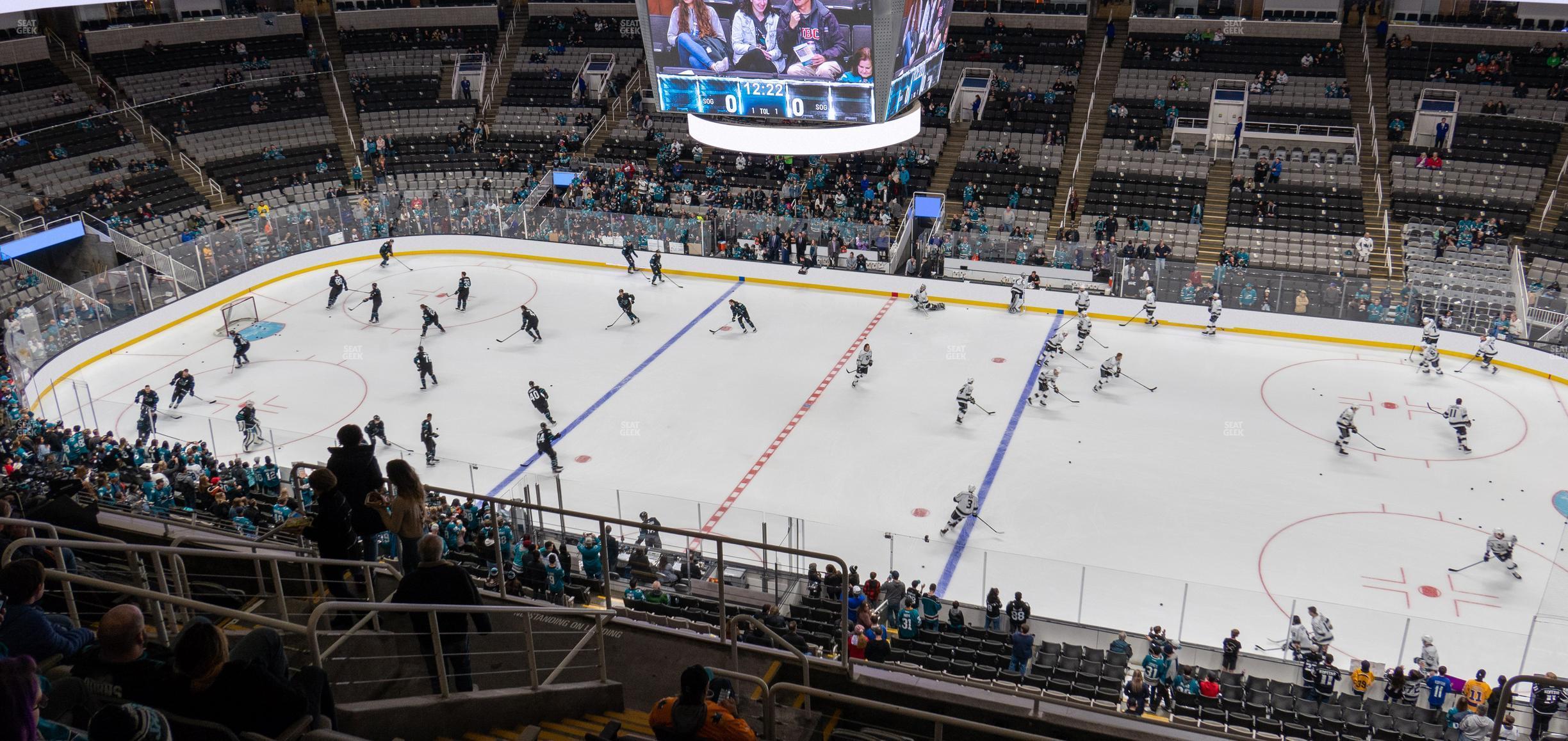 Seating view for SAP Center at San Jose Section 213