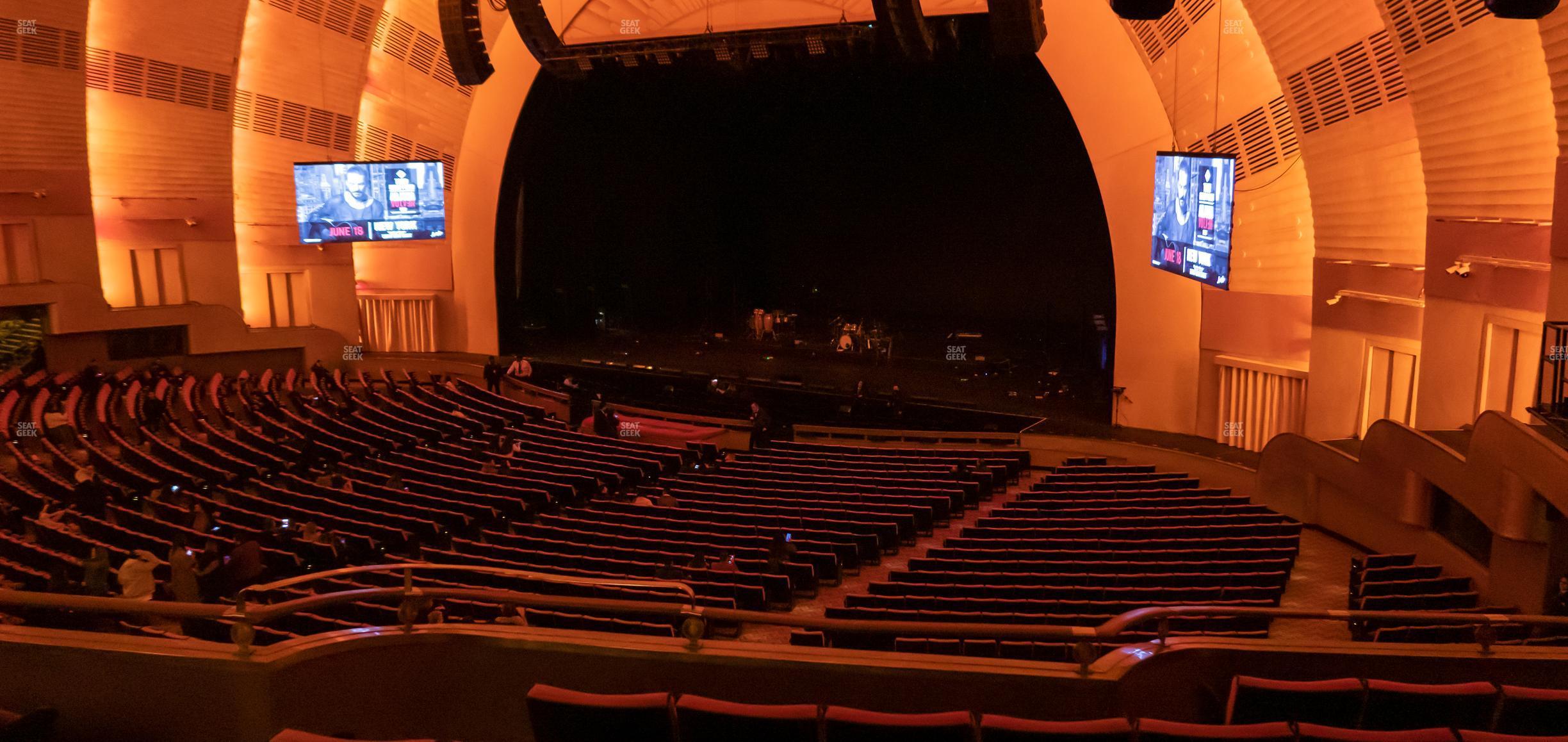 Seating view for Radio City Music Hall Section First Mezzanine 1