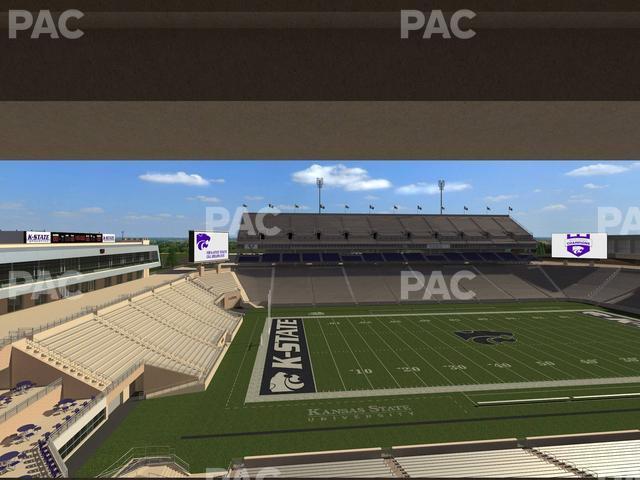 Seating view for Bill Snyder Family Stadium Section Loge 303