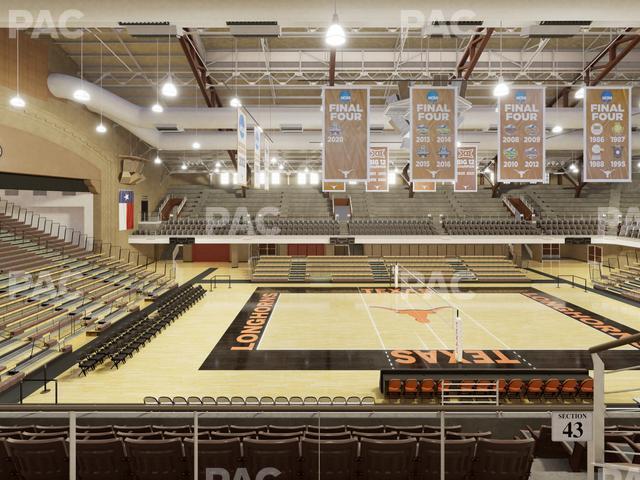 Seating view for Gregory Gym Section Bench 143