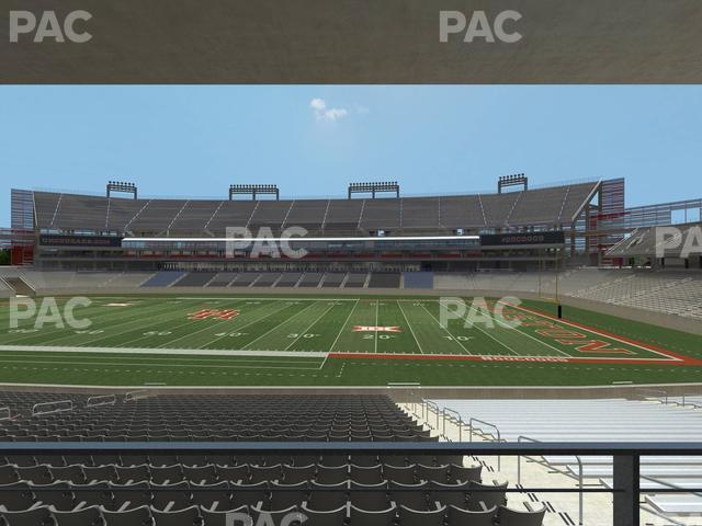 Seating view for TDECU Stadium Section 127