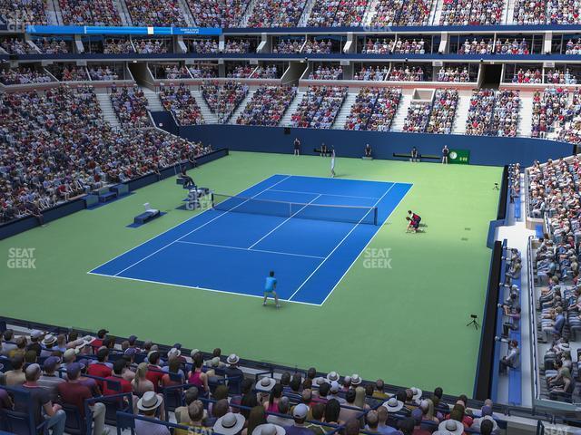 Seating view for Arthur Ashe Stadium Section Suite 203