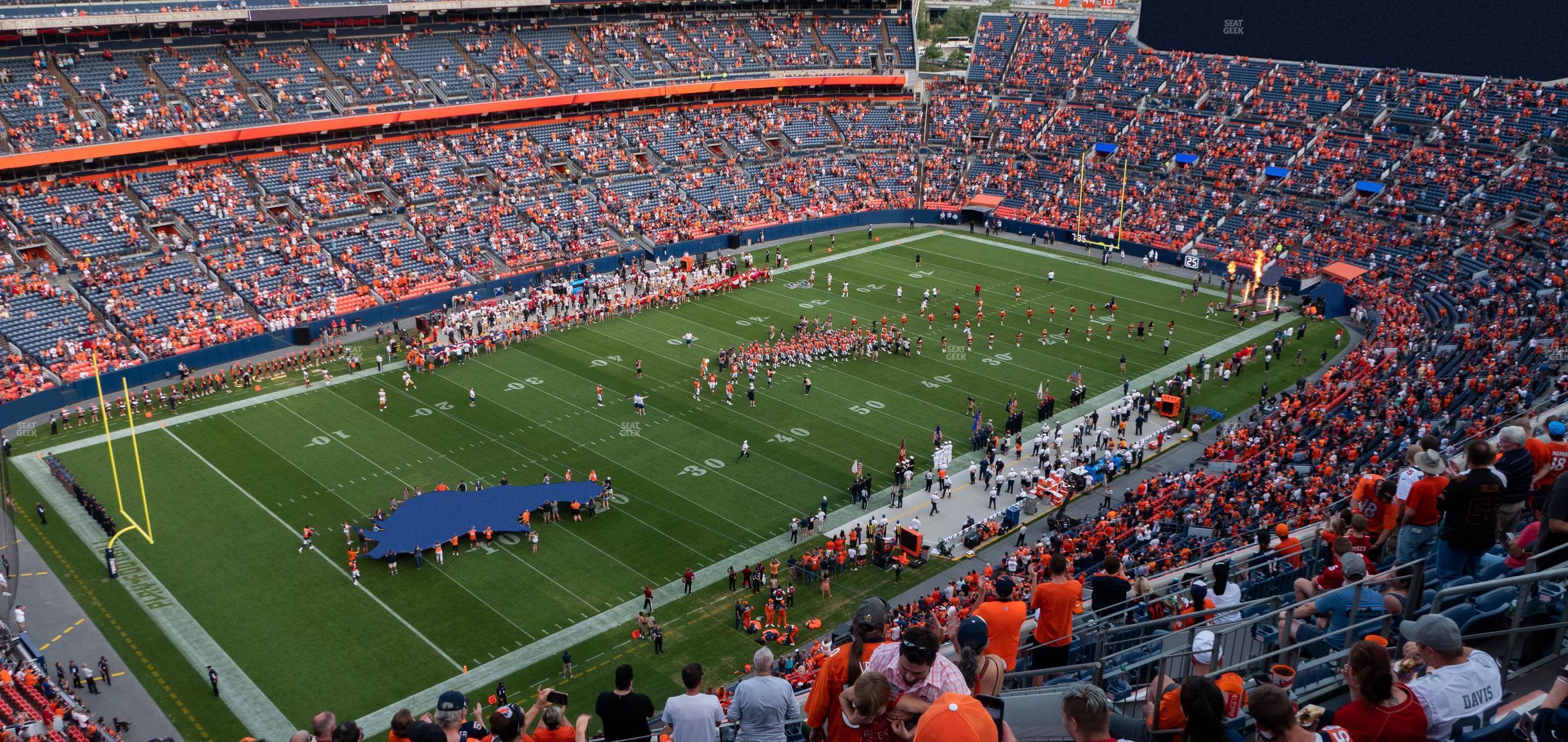 Seating view for Empower Field at Mile High Section 514