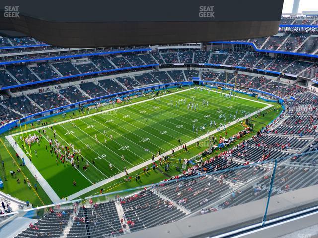 Seating view for SoFi Stadium Section 437