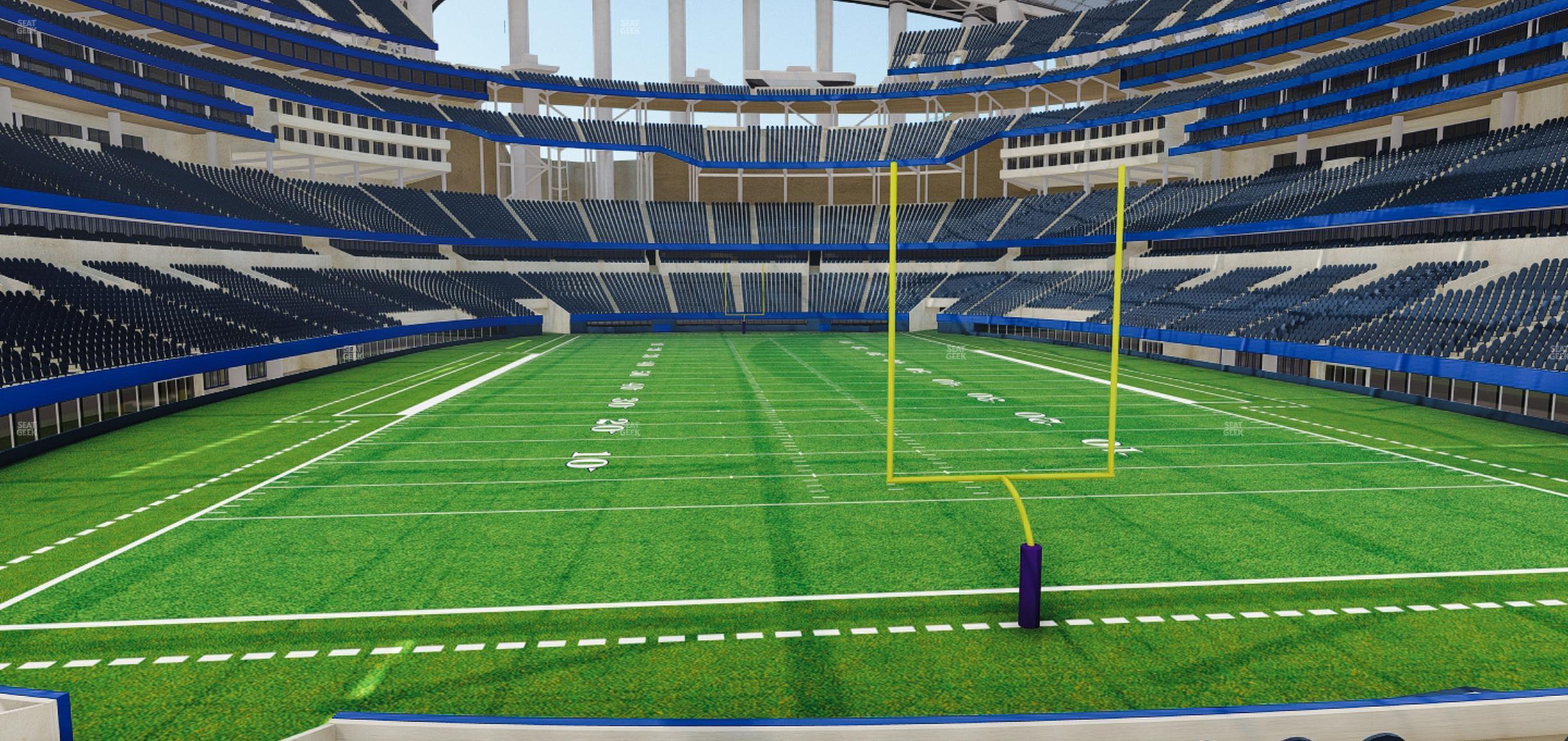 Seating view for SoFi Stadium Section 121