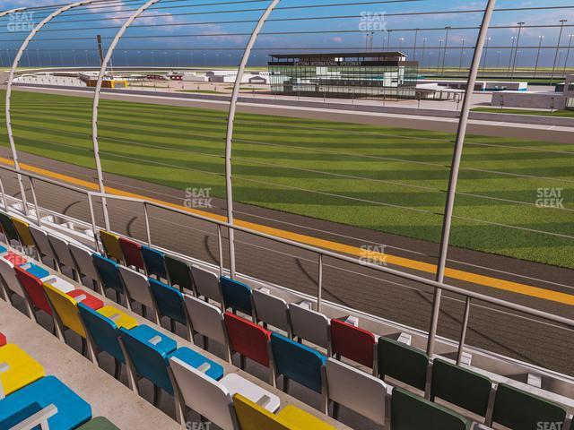 Seating view for Daytona International Speedway Section Front 152