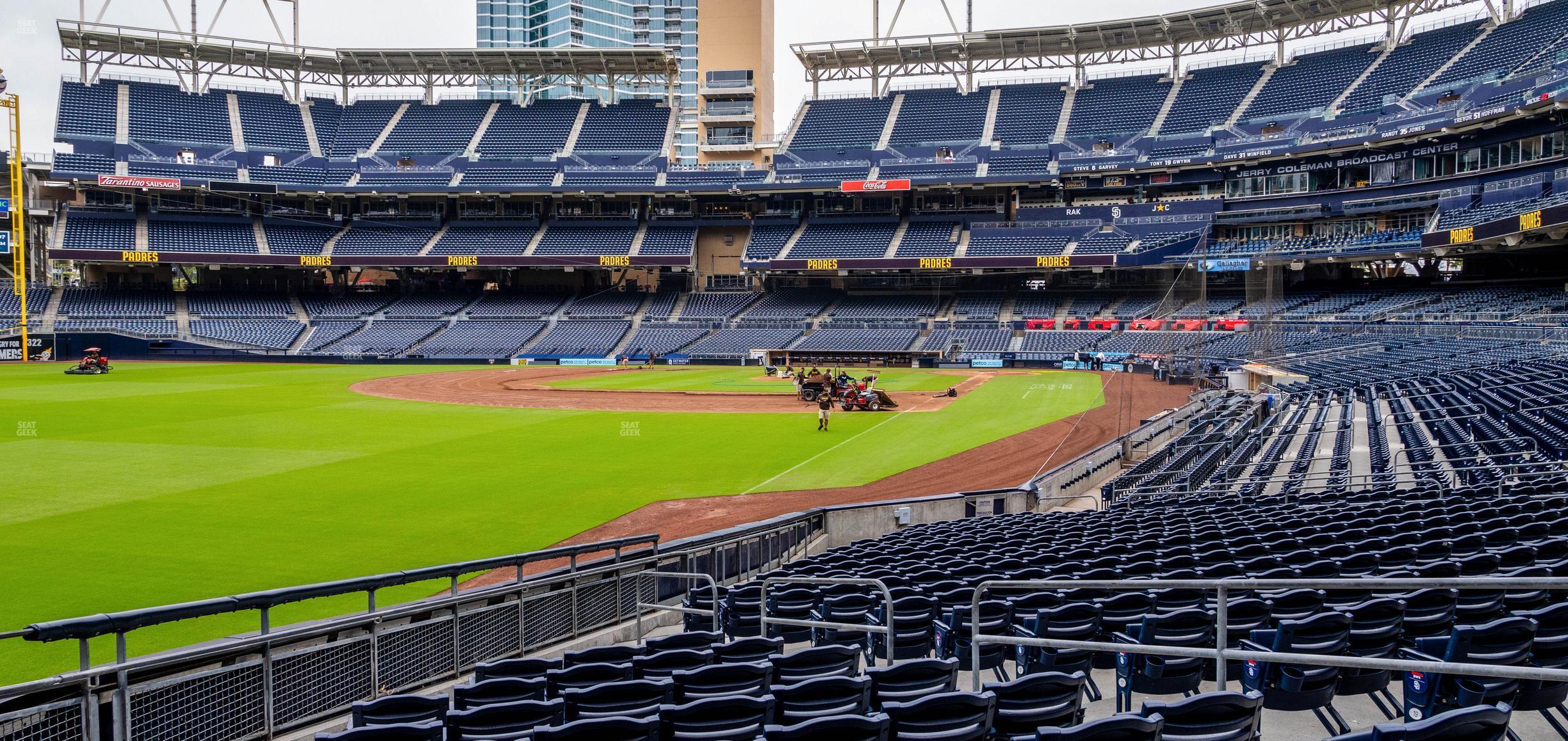 Seating view for Petco Park Section 124