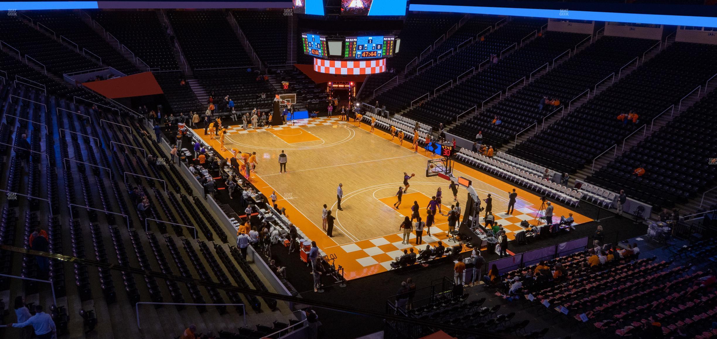 Seating view for Thompson-Boling Arena at Food City Center Section 231