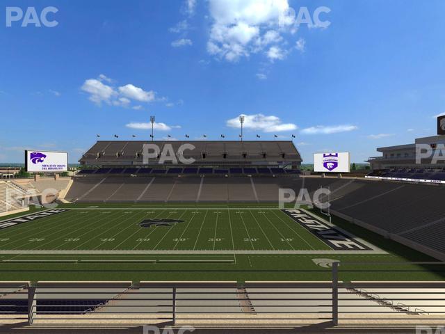 Seating view for Bill Snyder Family Stadium Section 208