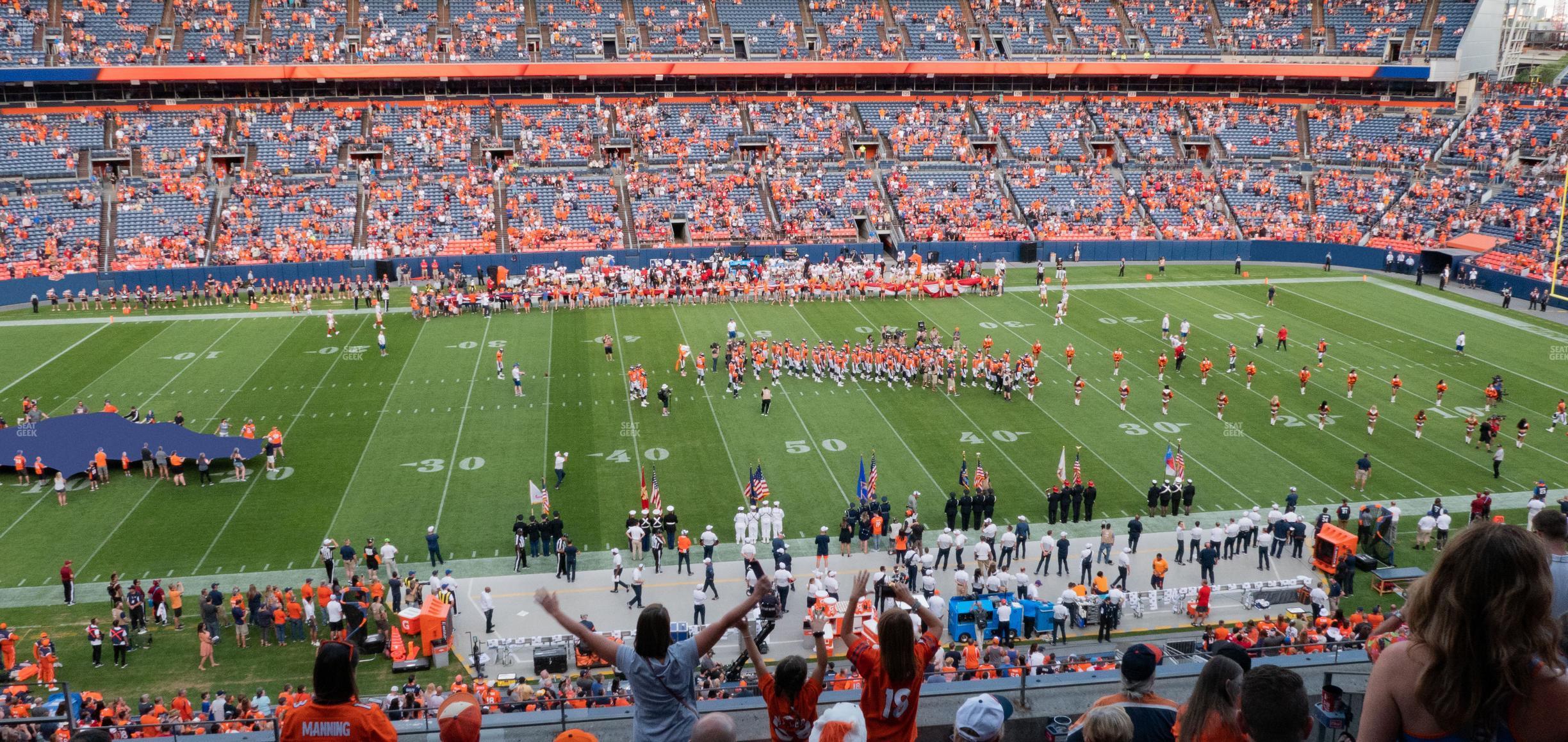 Seating view for Empower Field at Mile High Section 310