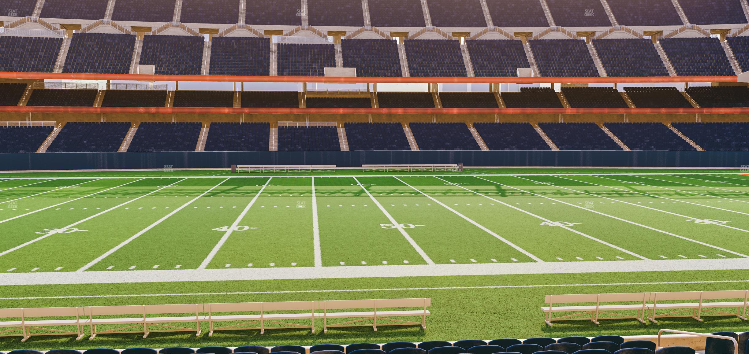 Seating view for Soldier Field Section 110