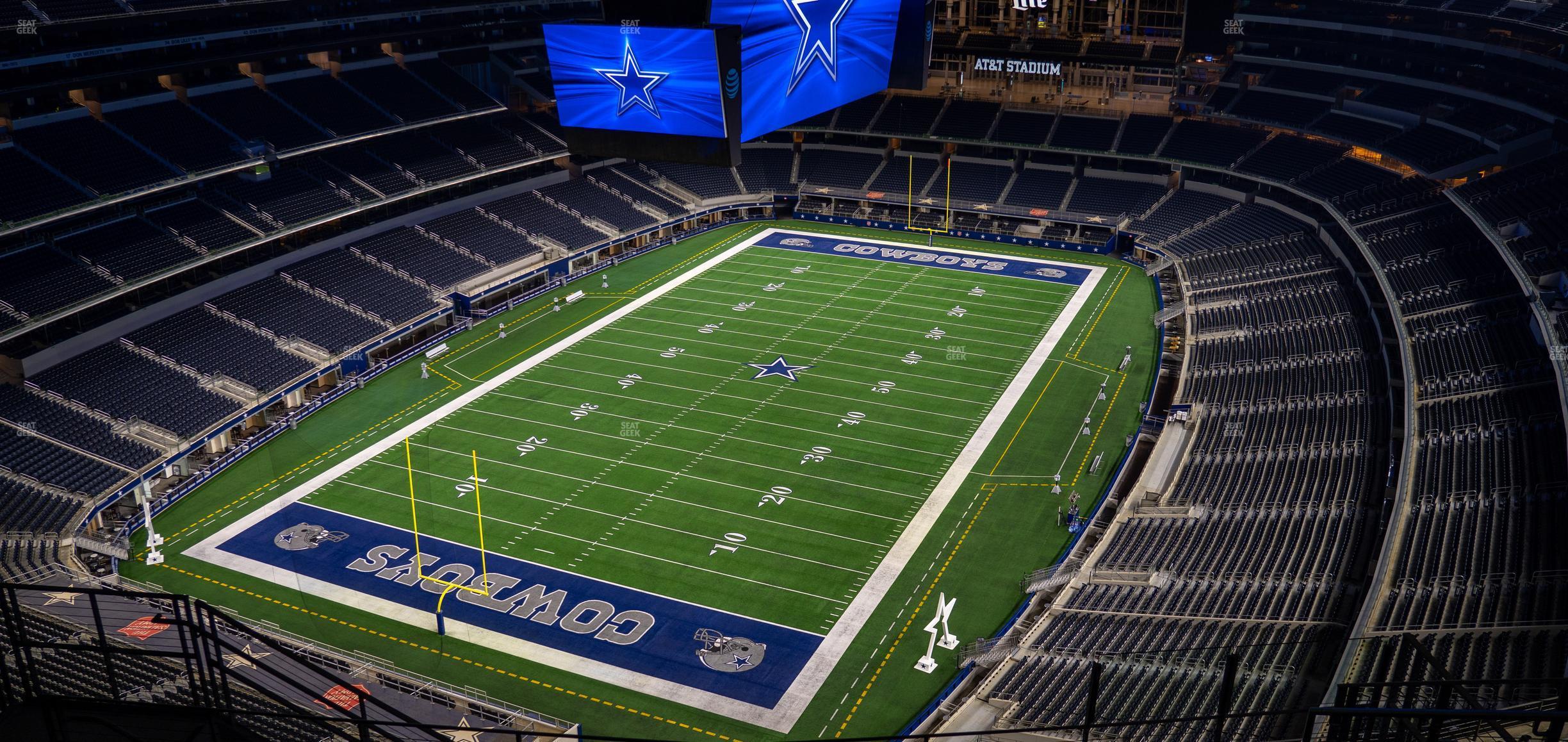 Seating view for AT&T Stadium Section 453