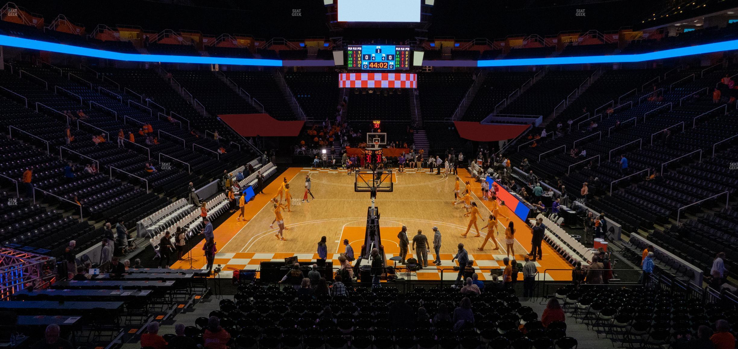 Seating view for Thompson-Boling Arena at Food City Center Section 113