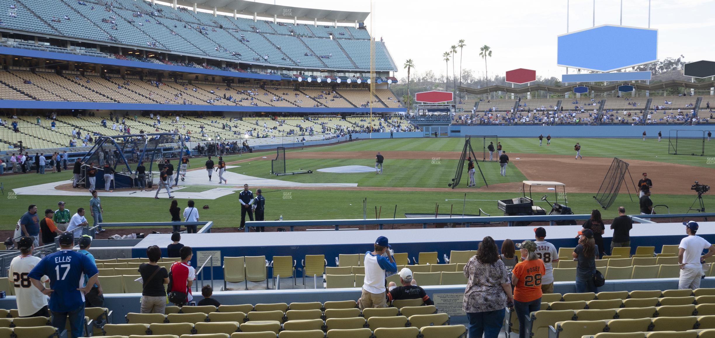 Seating view for Dodger Stadium Section 18 Fd