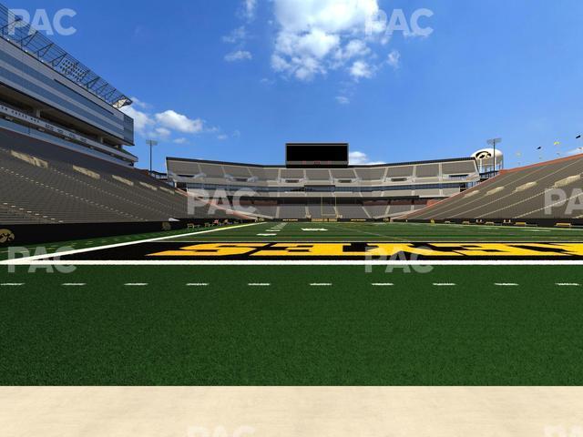 Seating view for Kinnick Stadium Section 117