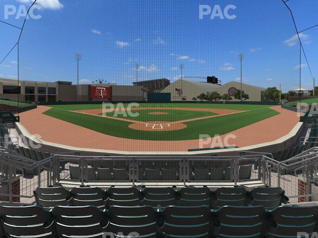 Seating view for Olsen Field at Blue Bell Park Section Stadium Club 107