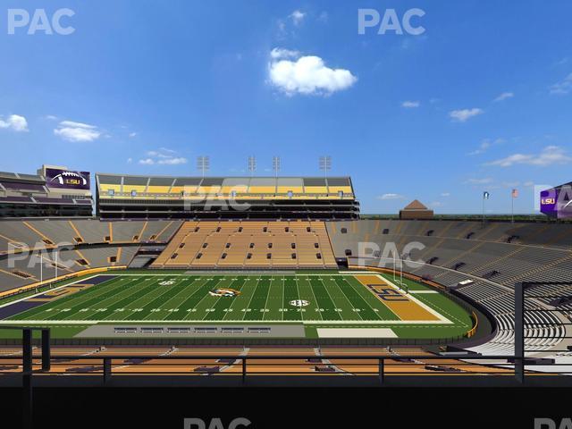 Seating view for Tiger Stadium Section Suite 110