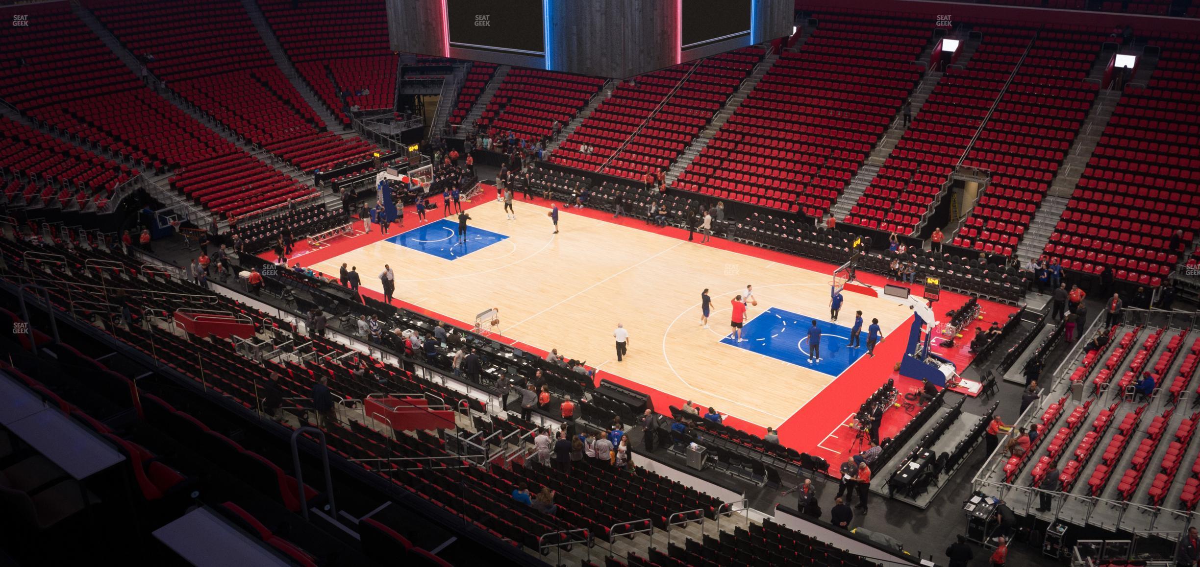 Seating view for Little Caesars Arena Section Mezzanine 24