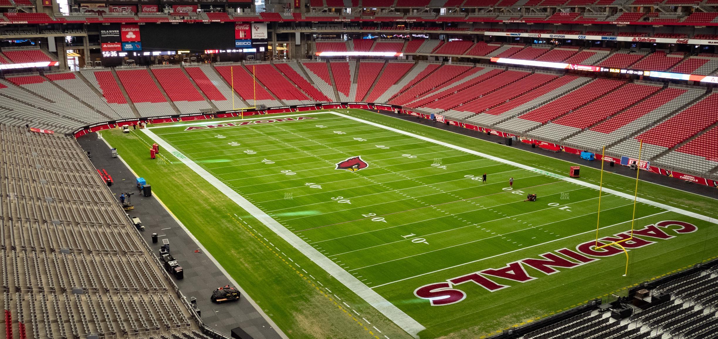 Seating view for State Farm Stadium Section Ring Of Honor 402