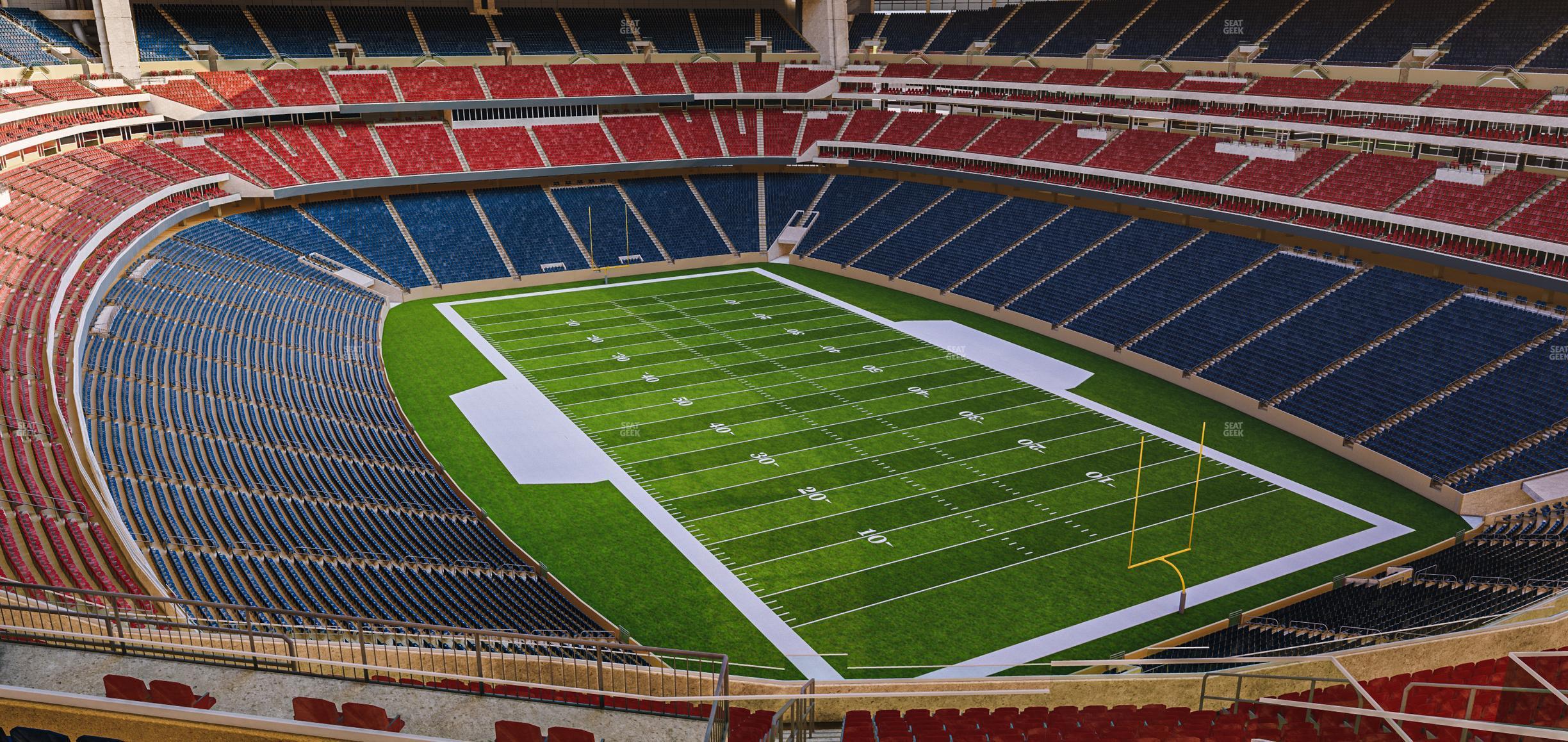 Seating view for NRG Stadium Section 652